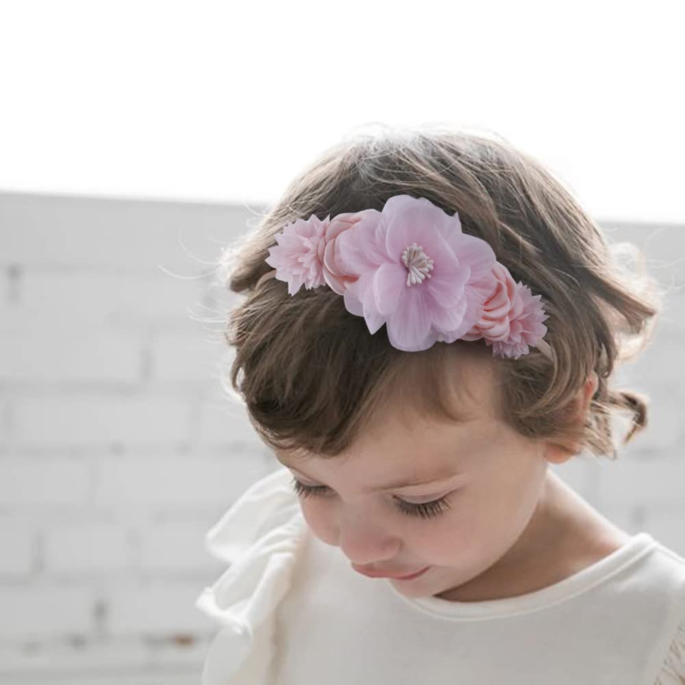 BFNAAgirl nylon-elastic headbands styles secure fit for active little ones