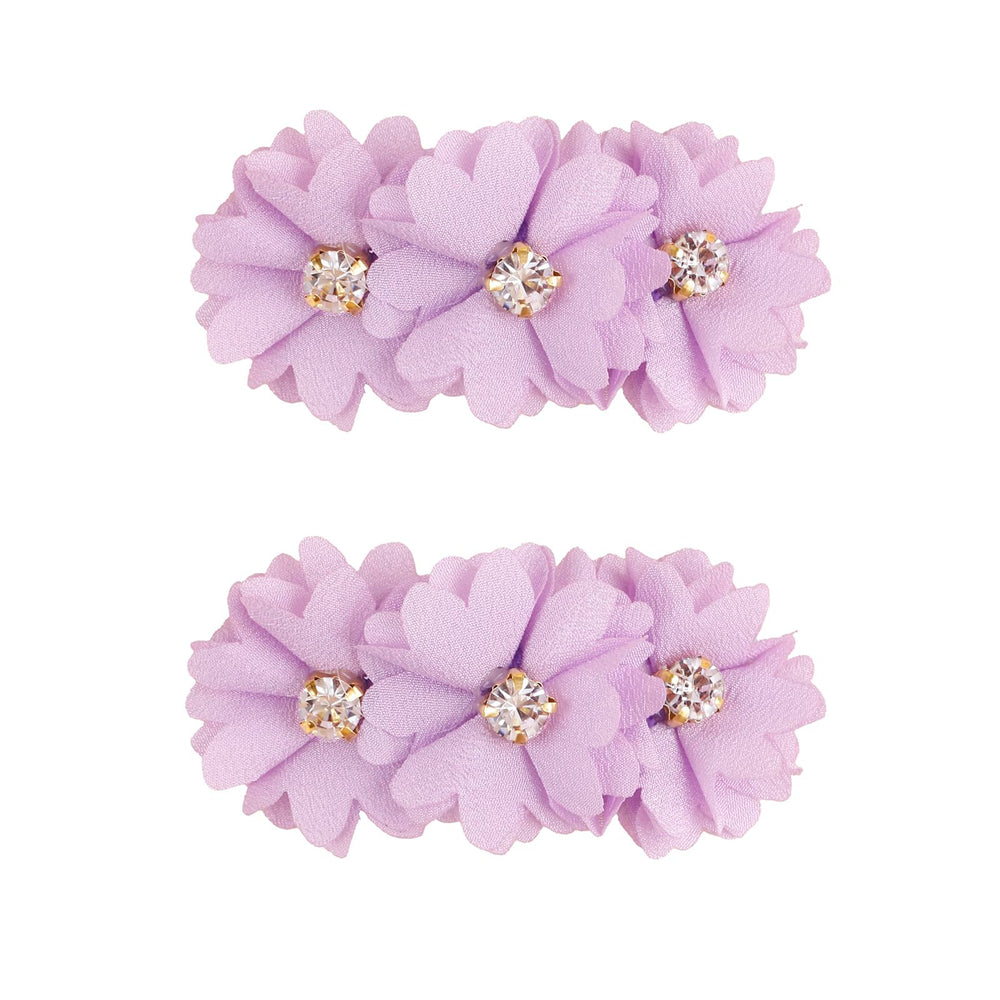 BFNAAgirl ideal for photos and parties with cheerful flower clips