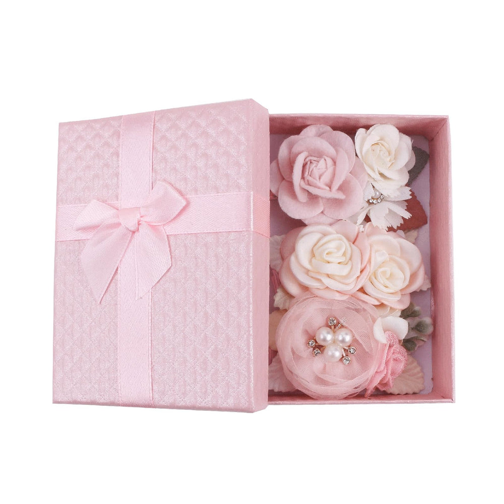 BFNAAgirl flower clips set offer variety to match outfits.