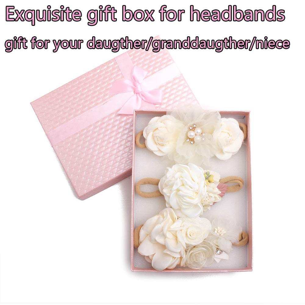 BFNAAgirl nylon elastic headband closeup showing stretchable comfort for kids.