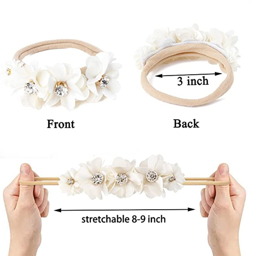 BFNAAgirl nylon elastic band provides adjustable fit for growing kids.