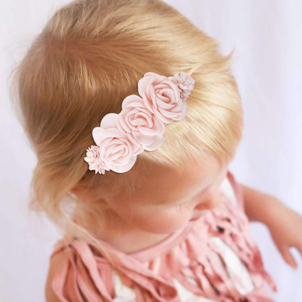 BFNAAgirl nylon elastic hairband offers soft stretch for secure, gentle fit
