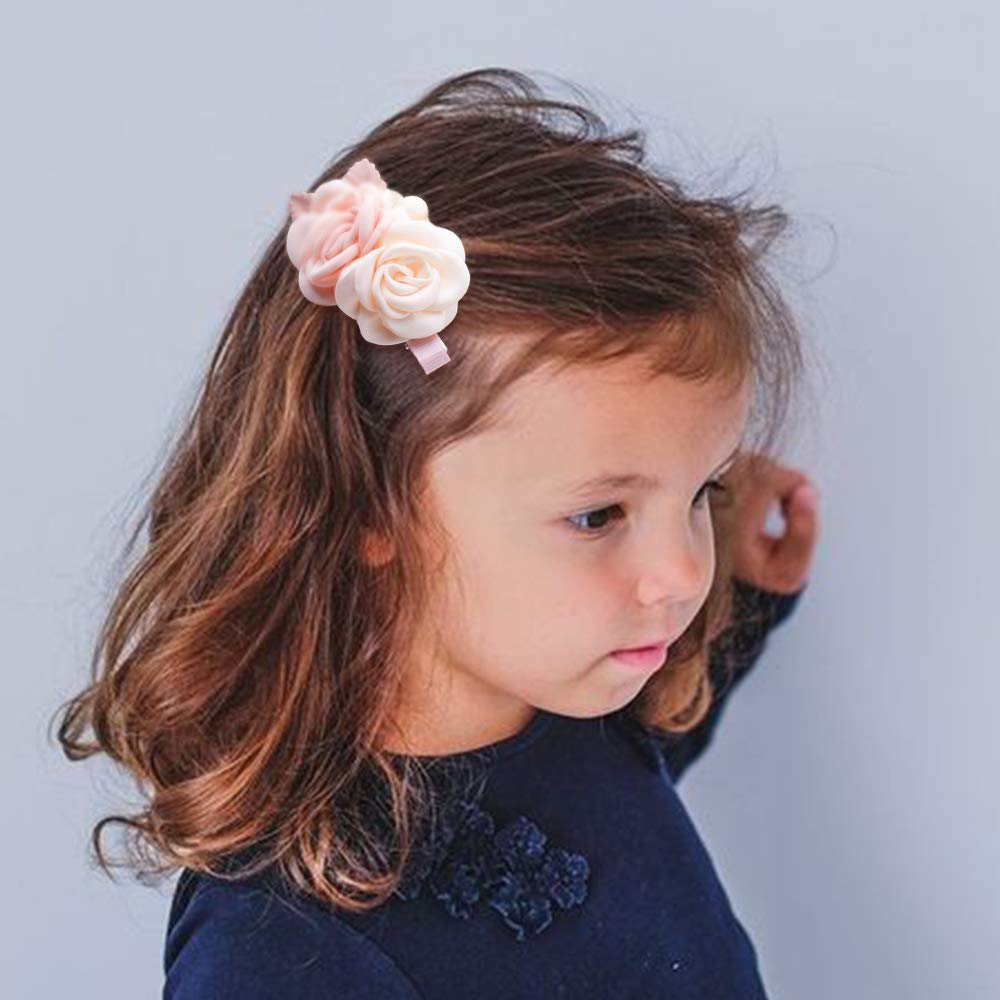 BFNAAgirl party dress hair bows elevate special occasion looks.