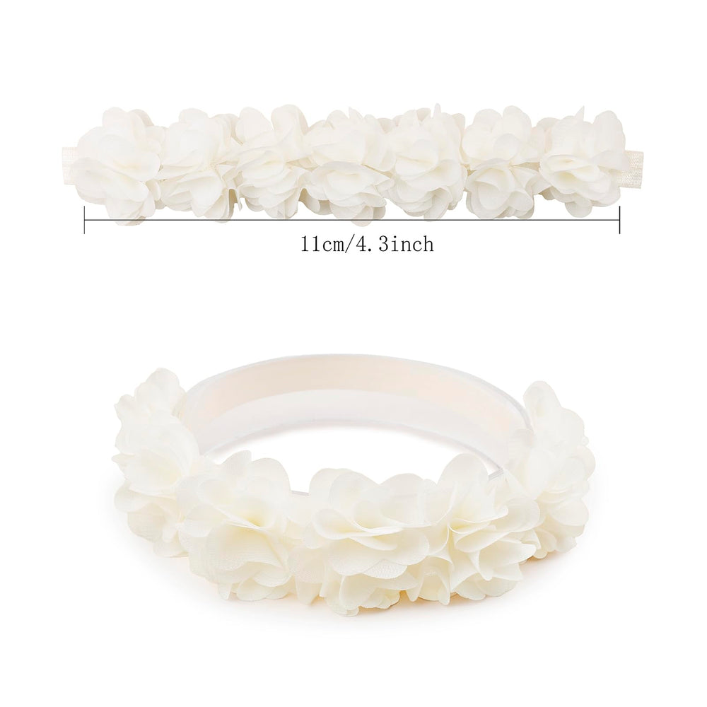 BFNAAgirl soft nylon band closeup shows flexible elasticity for growing heads.