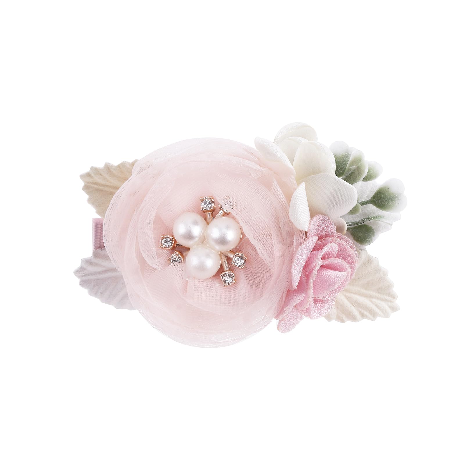 BFNAAgirl soft-material finish clip gently secure hair without snagging.