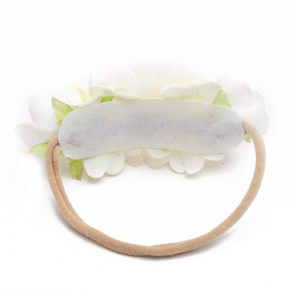BFNAAgirl stretchy nylon band adapts from 14 to 22 inches for growing kids.