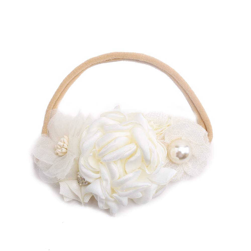 BFNAAgirl wedding or party looks enhanced by subtle floral accents.