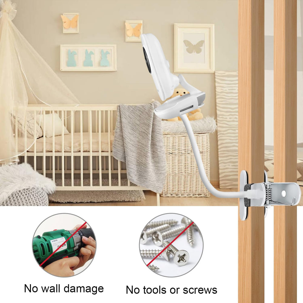 BFYTN clamp on flat panel enables easy positioning