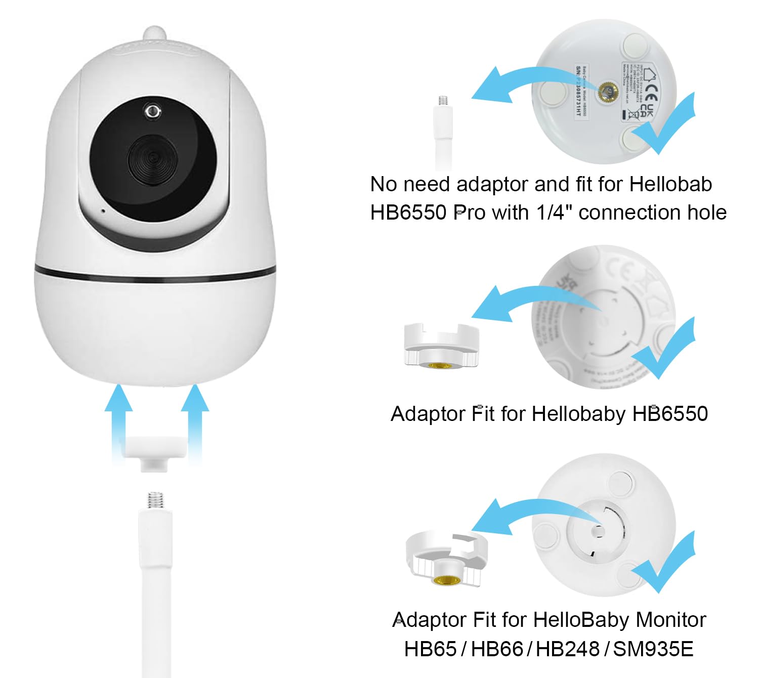 BFYTN gooseneck arm extended to 15.7 inches for precise camera positioning