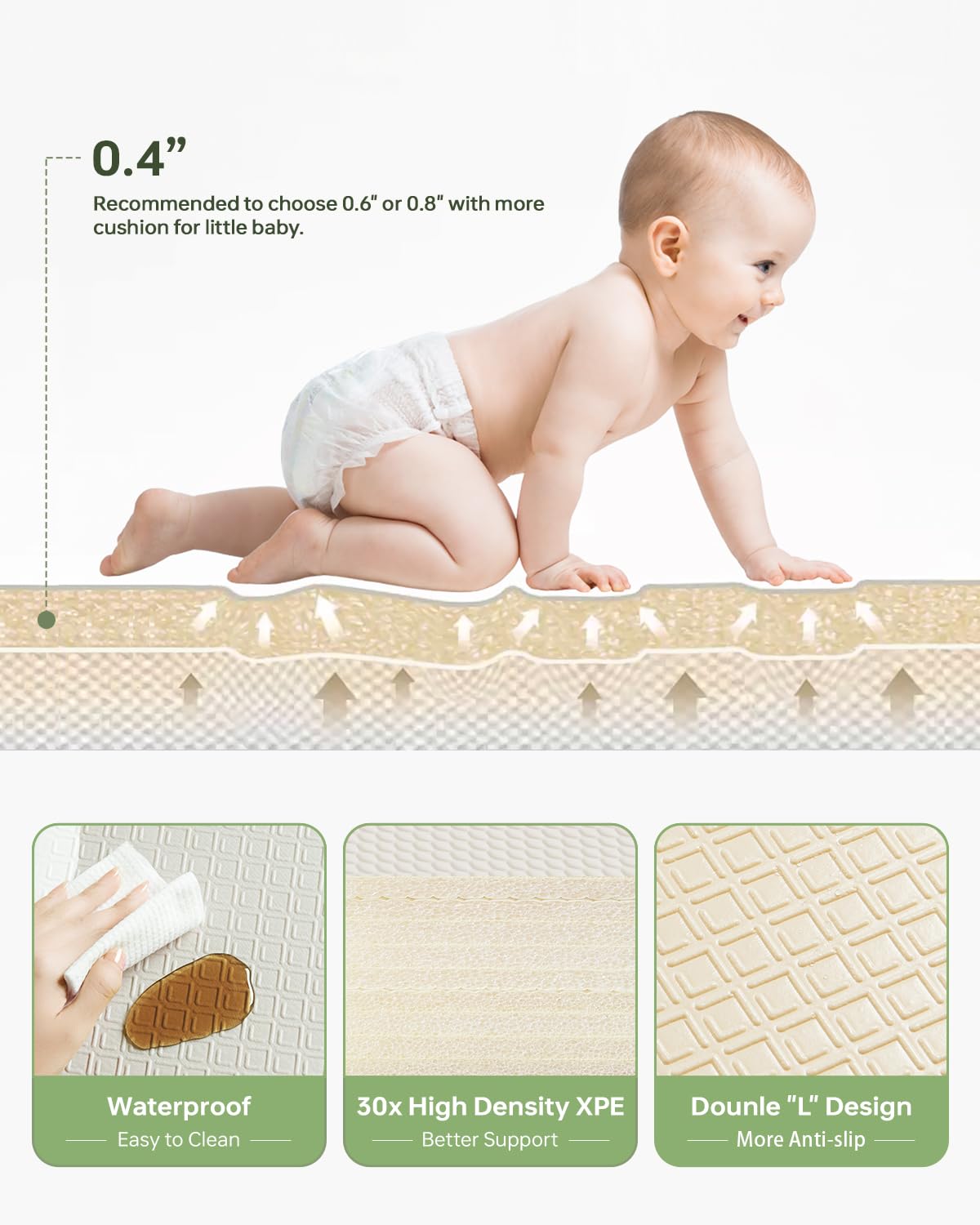 BG-BABYGO play mat showing blocks and tracks for imaginative play