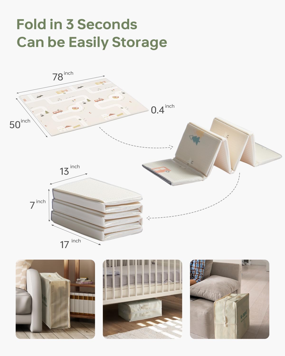 BG-BABYGO reversible design offers track and bus inspiration.
