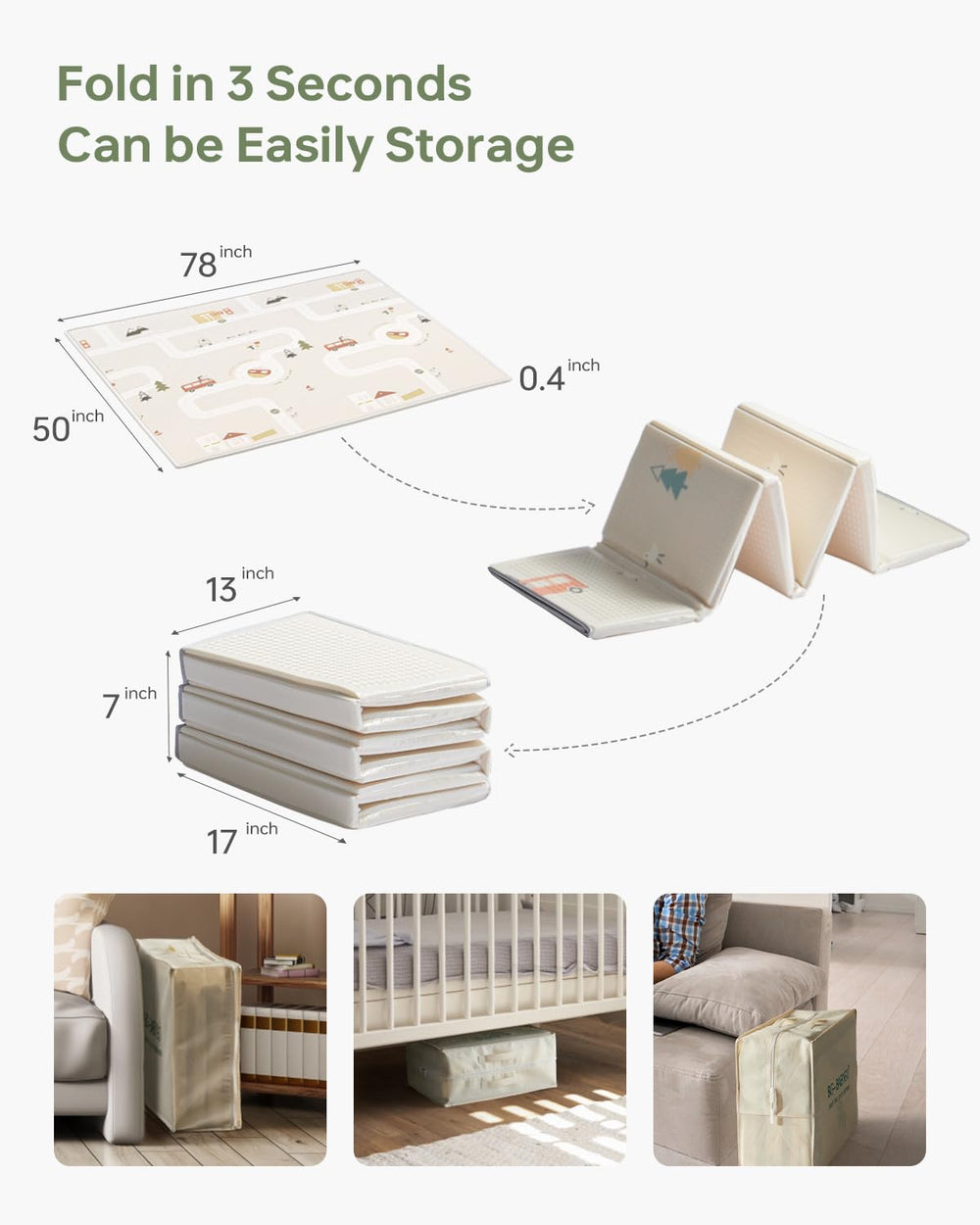 BG-BABYGO reversible design offers track and bus inspiration.