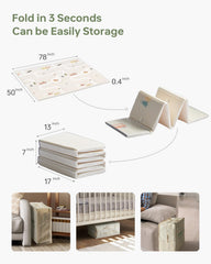 BG-BABYGO reversible design offers track and bus inspiration.