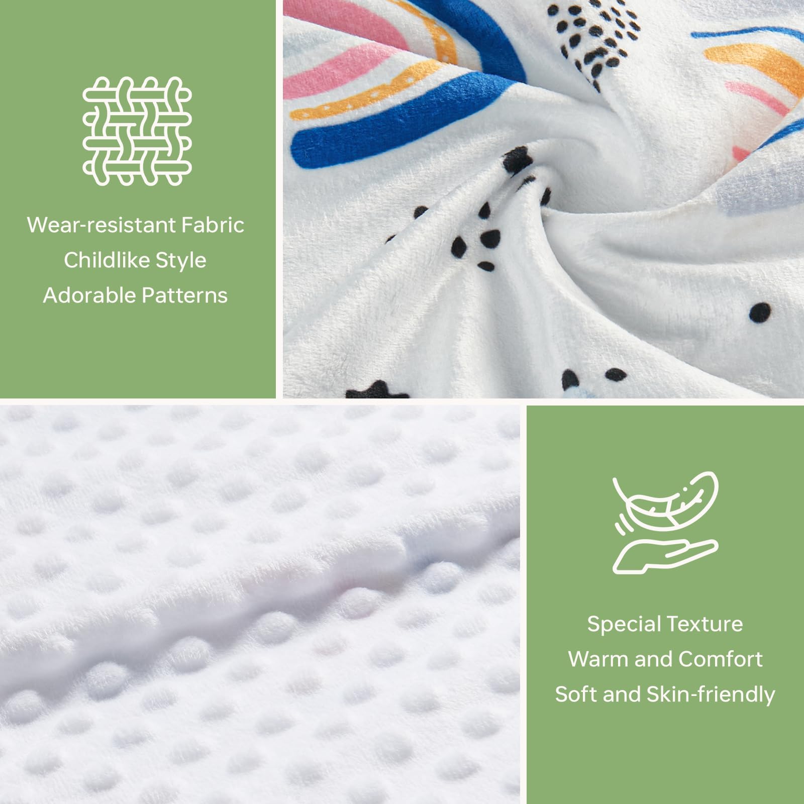 BG-BABYGO multi-functional cover doubles as nursing shawl, baby blanket, or play mat.