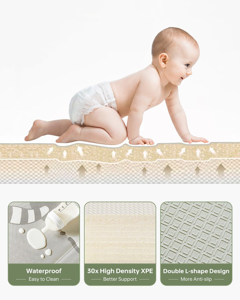 BG-BABYGO reversible-music-track-pattern awakens imaginative car-play moments.