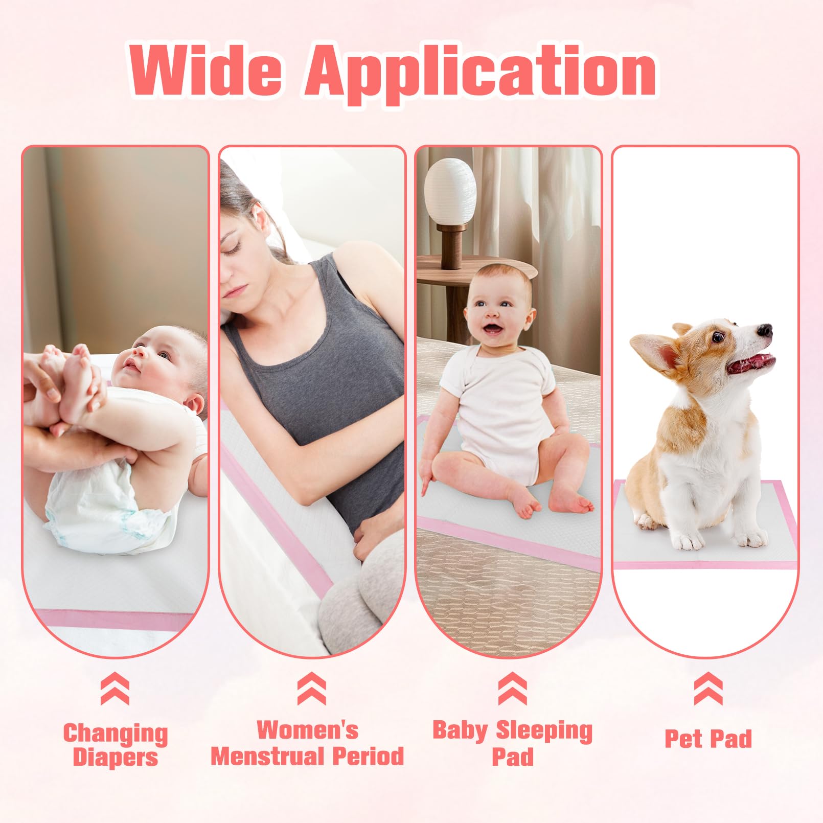BGTECHO changing pad used as bed and table protector