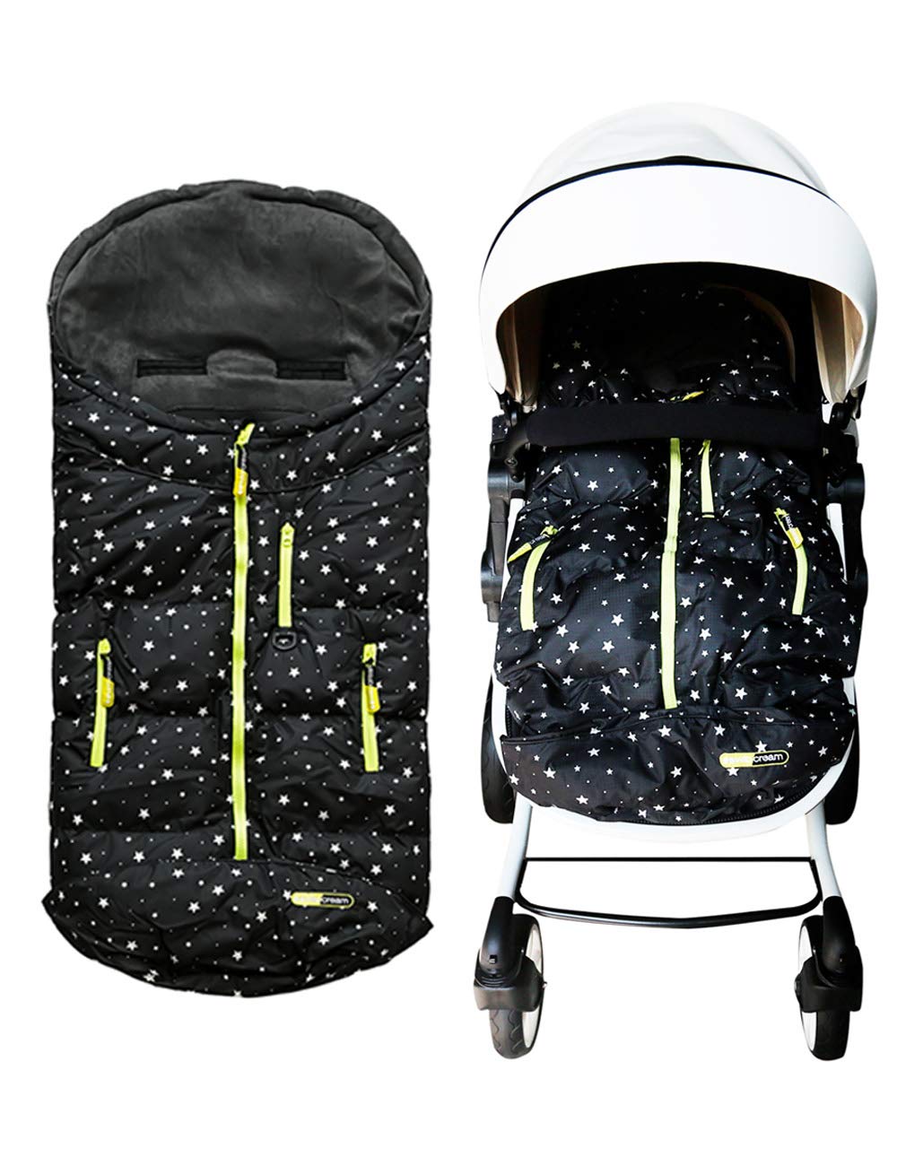 BGX Wipcream waterproof stroller blanket star keeps baby cozy on outdoor strolls