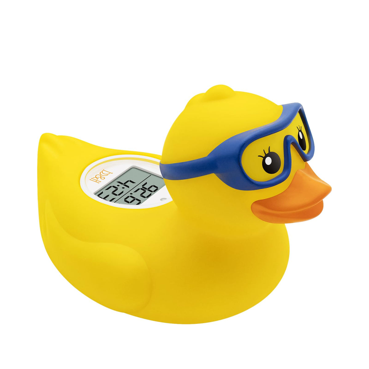B&H bh-baby-bath-thermometer-floating-duck floats in tub to help monitor bath temperature.