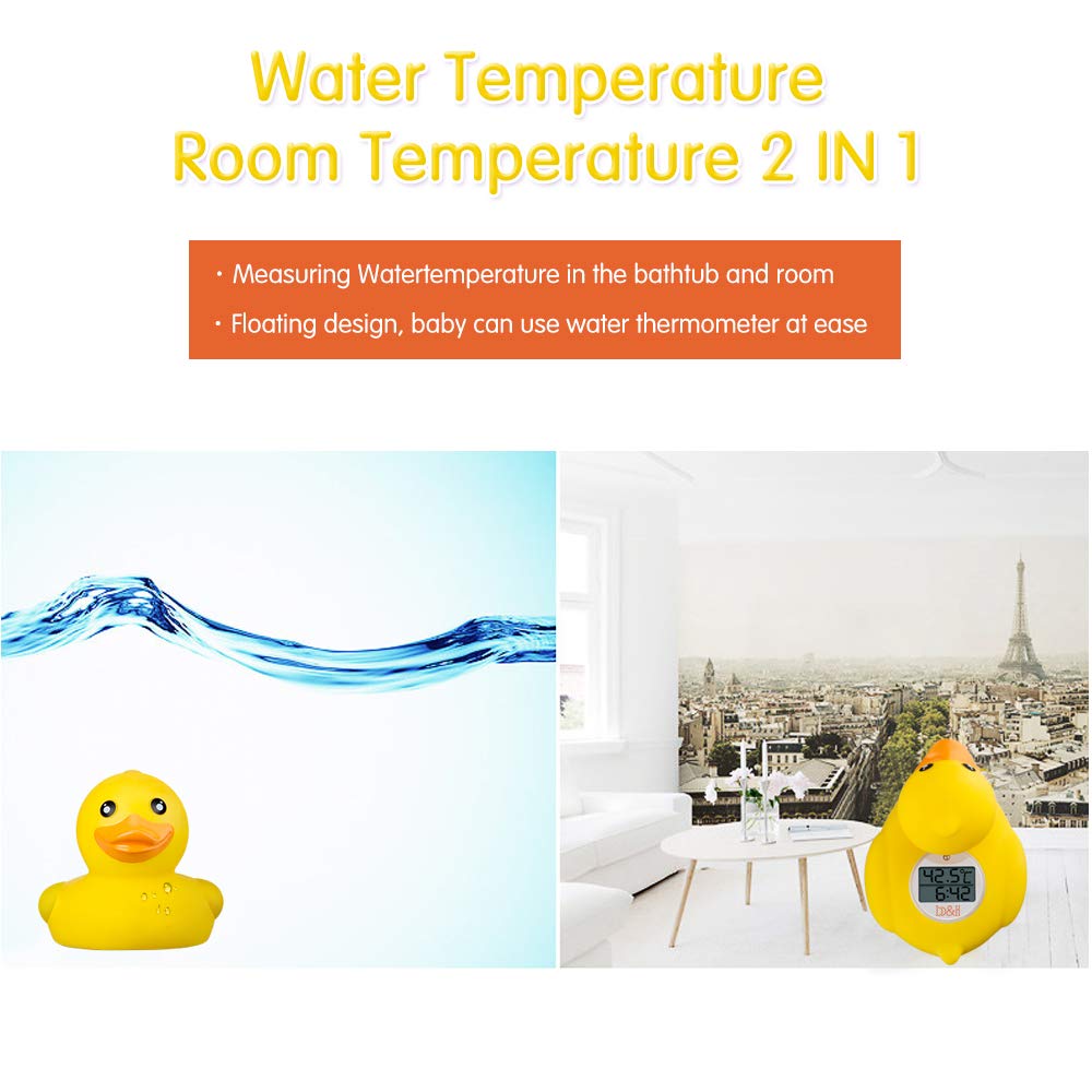 B&H Thermometer switches between Celsius and Fahrenheit for flexible readings.