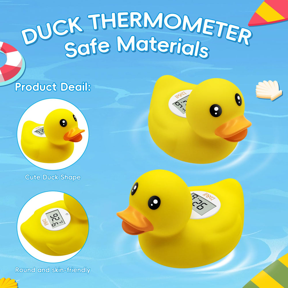 B&H thermometer includes LED alerts for hot or cool water ranges.