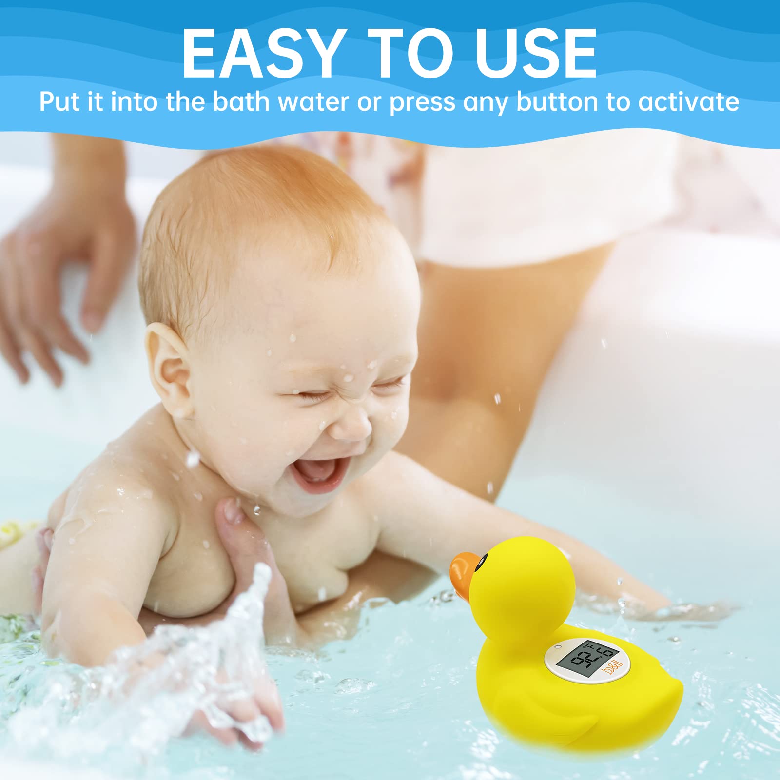 B&H floating toy design doubles as a calm bath time companion.