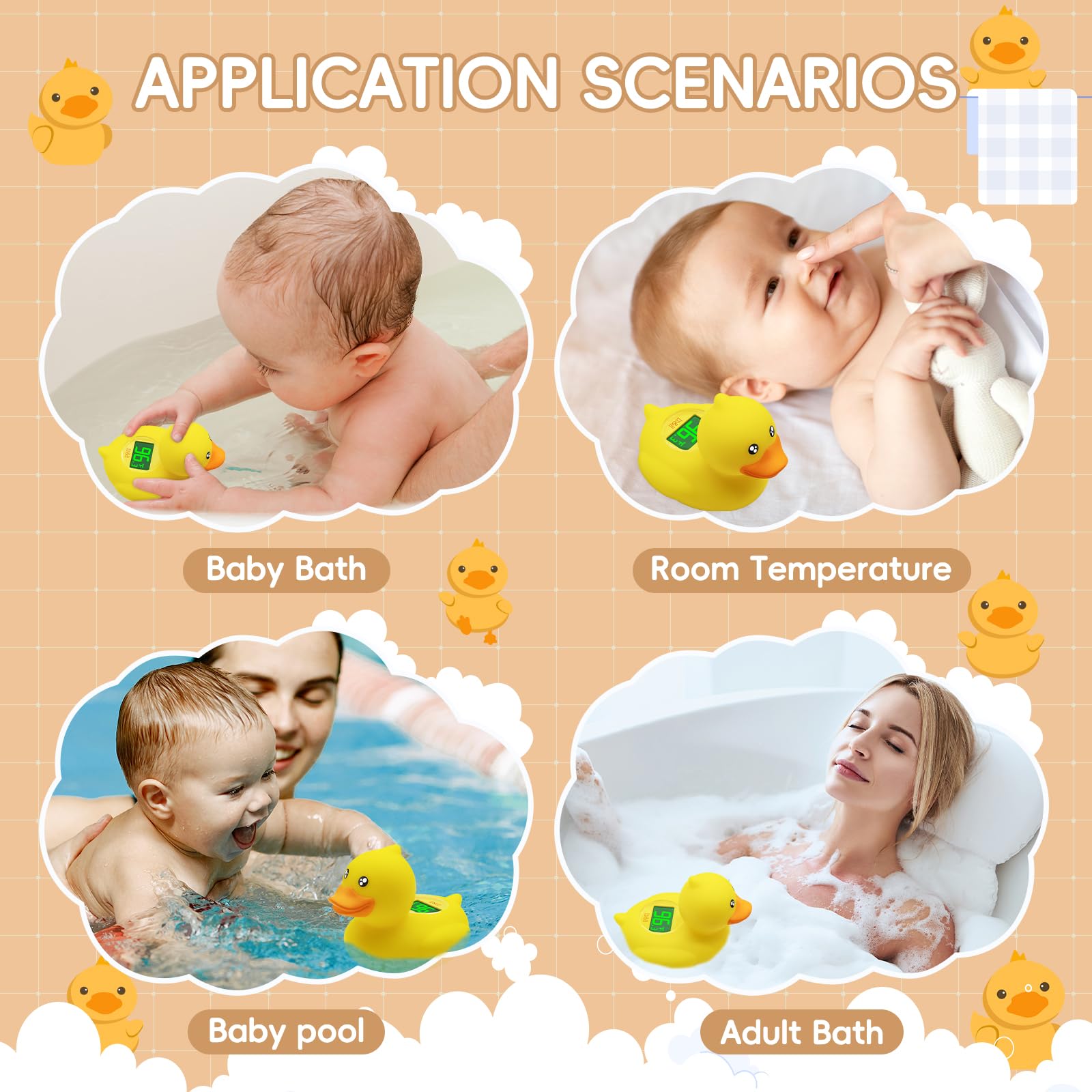 B&H quick temperature readings support fast bath decisions