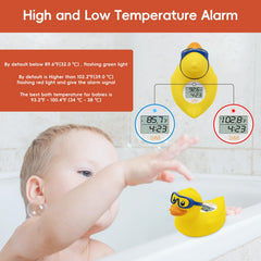 B&H bh-room-thermometer-digital-display clearly shows room and water temps at a glance.