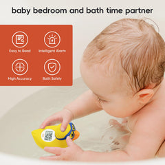 B&H bh-upgraded-sensor-thermometer features precise sensing for safer bath times.