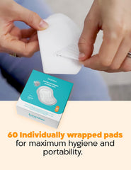 Biamba nursing pads ultra-thin and discreet, staying invisible under clothes