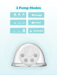 Biamba Pump Up ultra-quiet motor supports pumping anytime without disturbance.