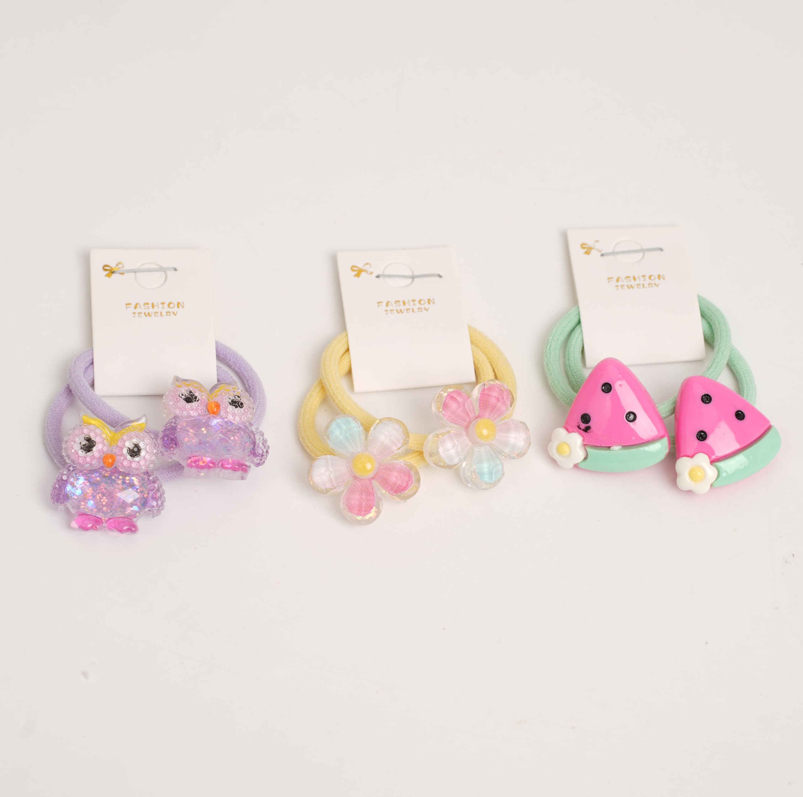 BIANHUAN cute-design hair ties stay secure without snagging hair