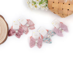 BIANHUAN polka dot bows adding playful touch to outfits.