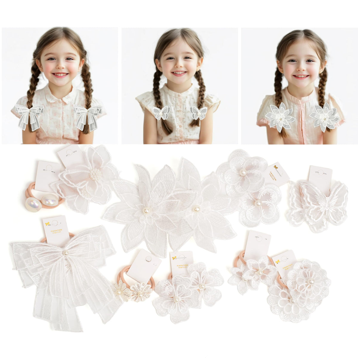 BIANHUAN baby hair ties set-a packaging for gift-ready presentation