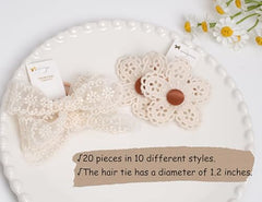 BIANHUAN floral bow designs ideal for everyday wear and coordinating outfits.