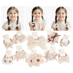 BIANHUAN baby hair ties with bows in gift-ready packaging for gifting.