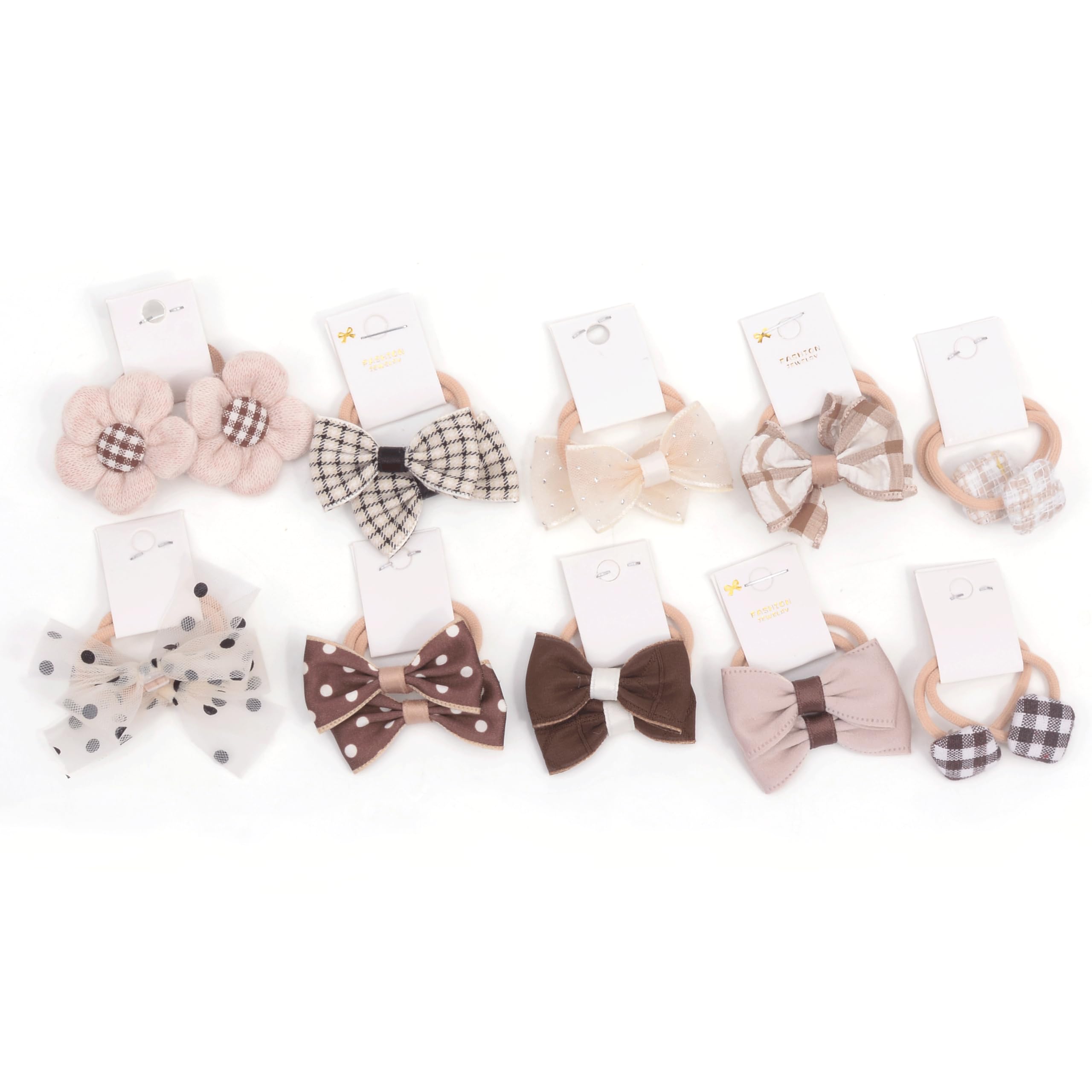 BIANHUAN Boutique baby hair bows packaging-20-pieces makes gifting easy.
