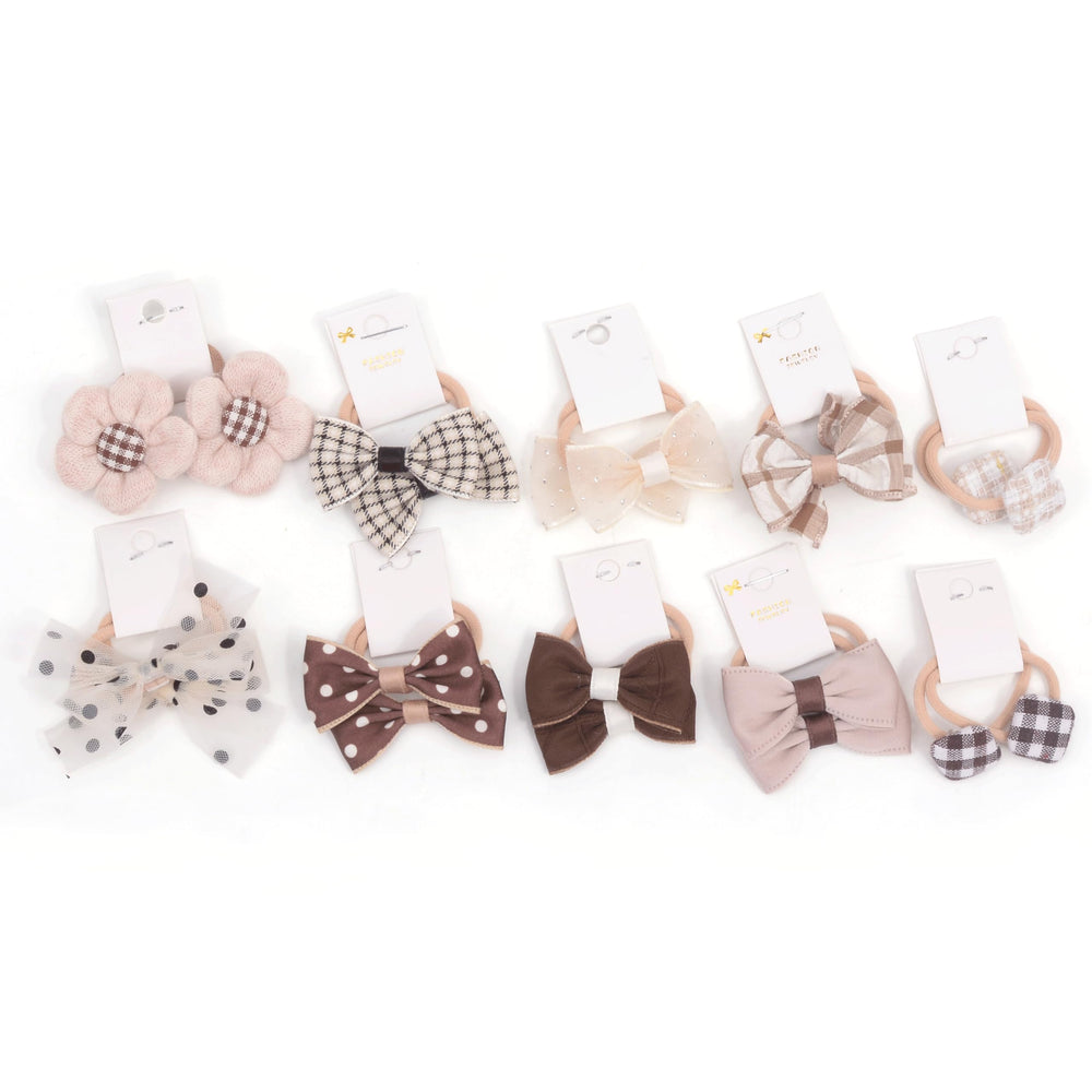 BIANHUAN Boutique baby hair bows packaging-20-pieces makes gifting easy.