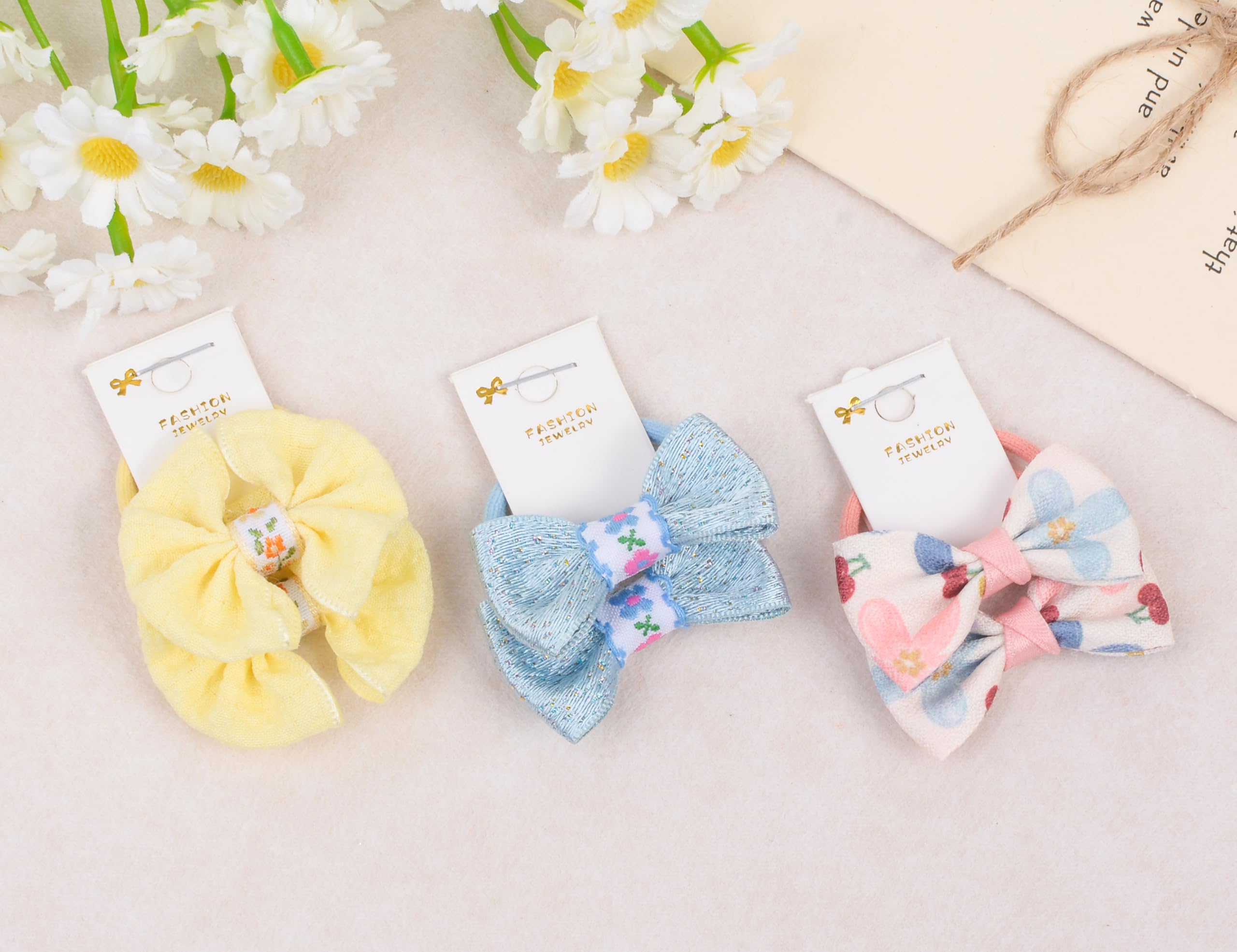 BIANHUAN colorful hair ties variety ideal for coordinating outfits and playful styling.