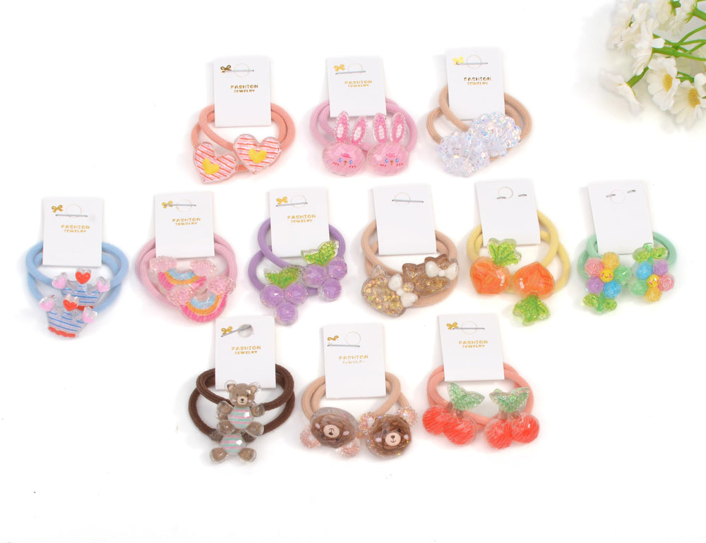 BIANHUAN gift-ready packaging hair ties ideal for stockings or party favors.