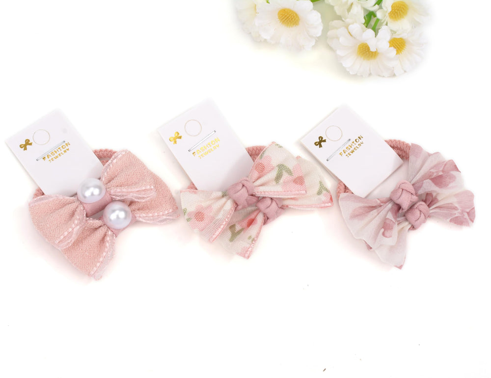 Packaging image of the 20-piece BIANHUAN bow hair ties set