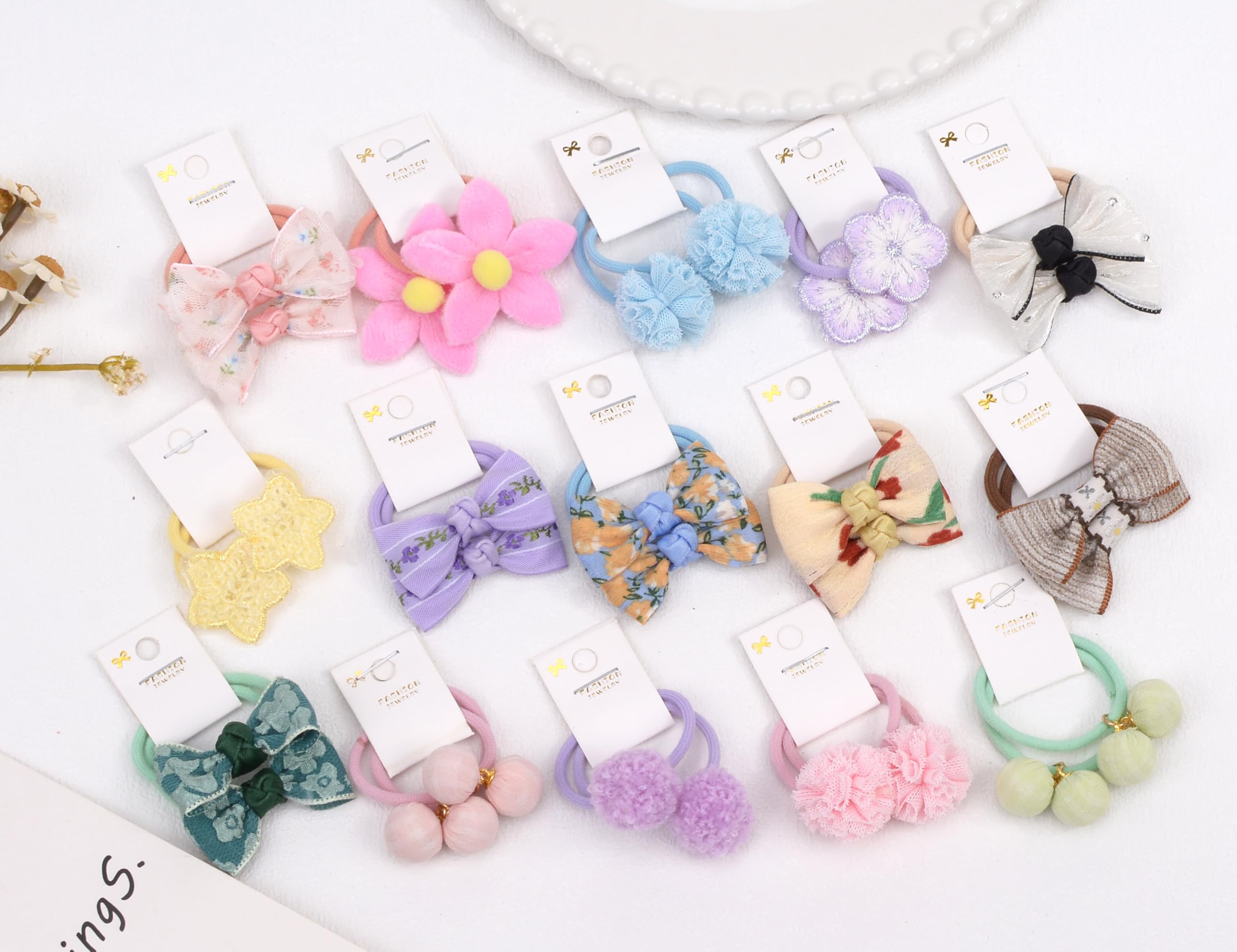 BIANHUAN colorfully coordinated set ready for photoshoots with playful toddler hairstyles