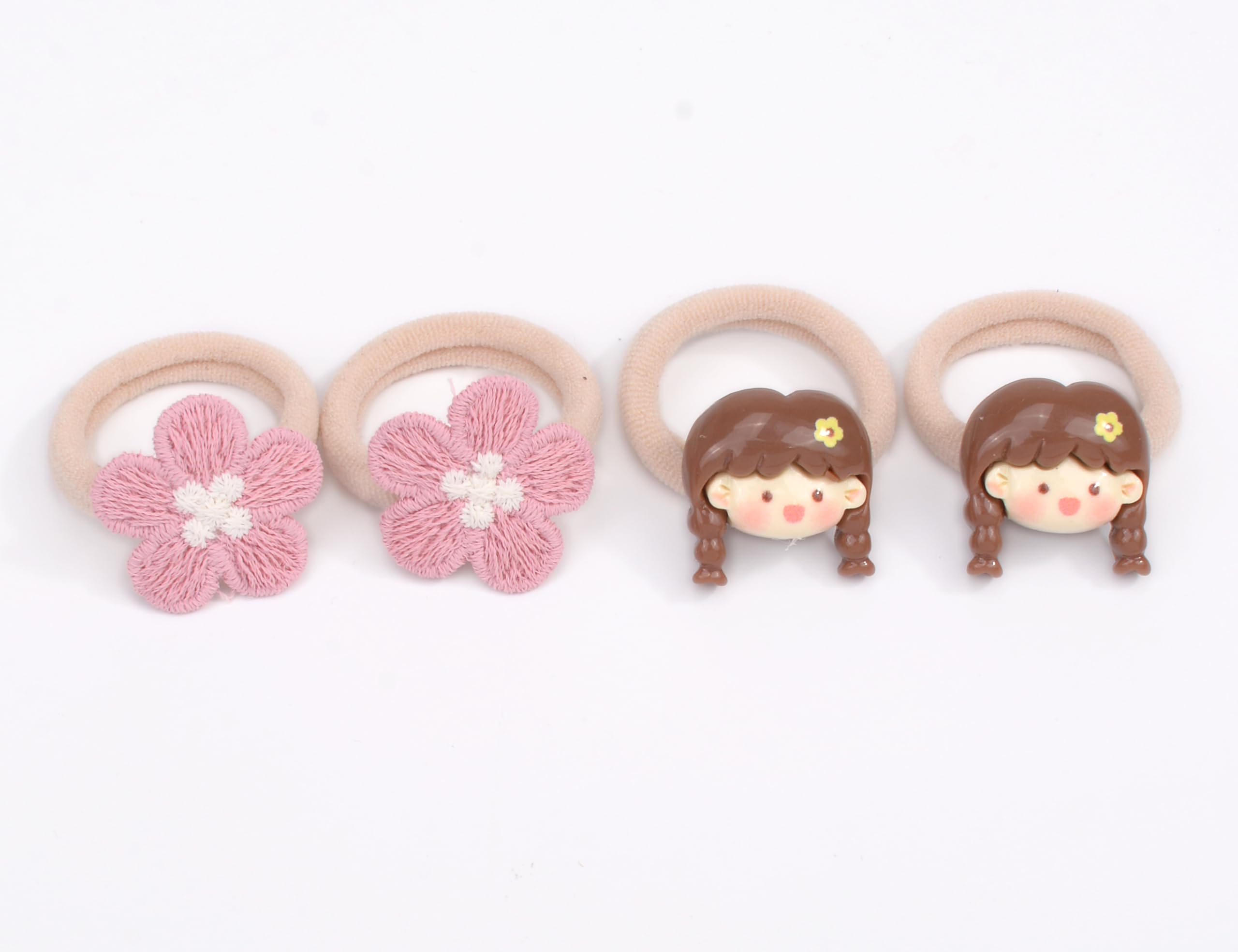 BIANHUAN playground-use hair ties in action for active kids on the move.