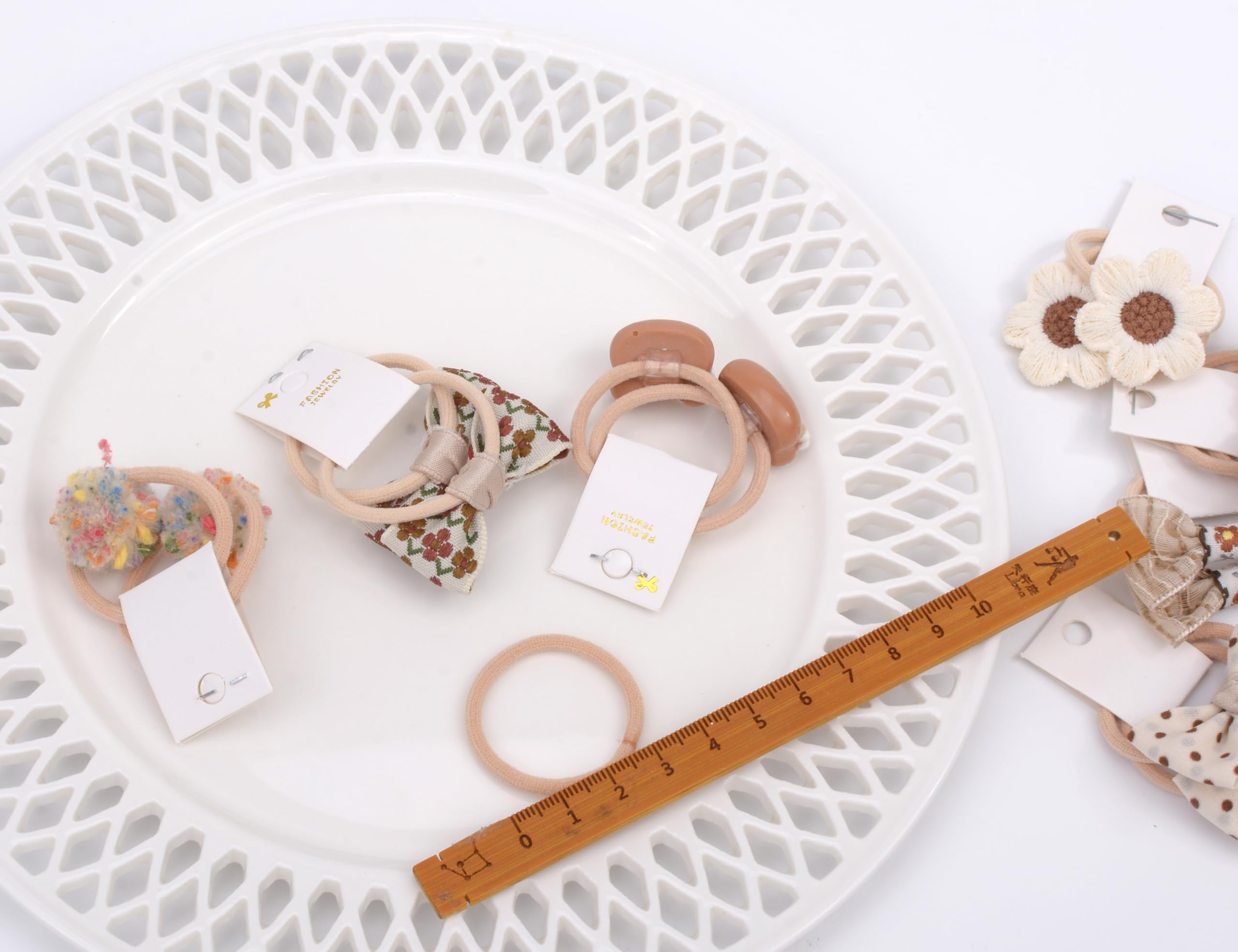 BIANHUAN toddler hair ties variety of designs for versatile daily outfits