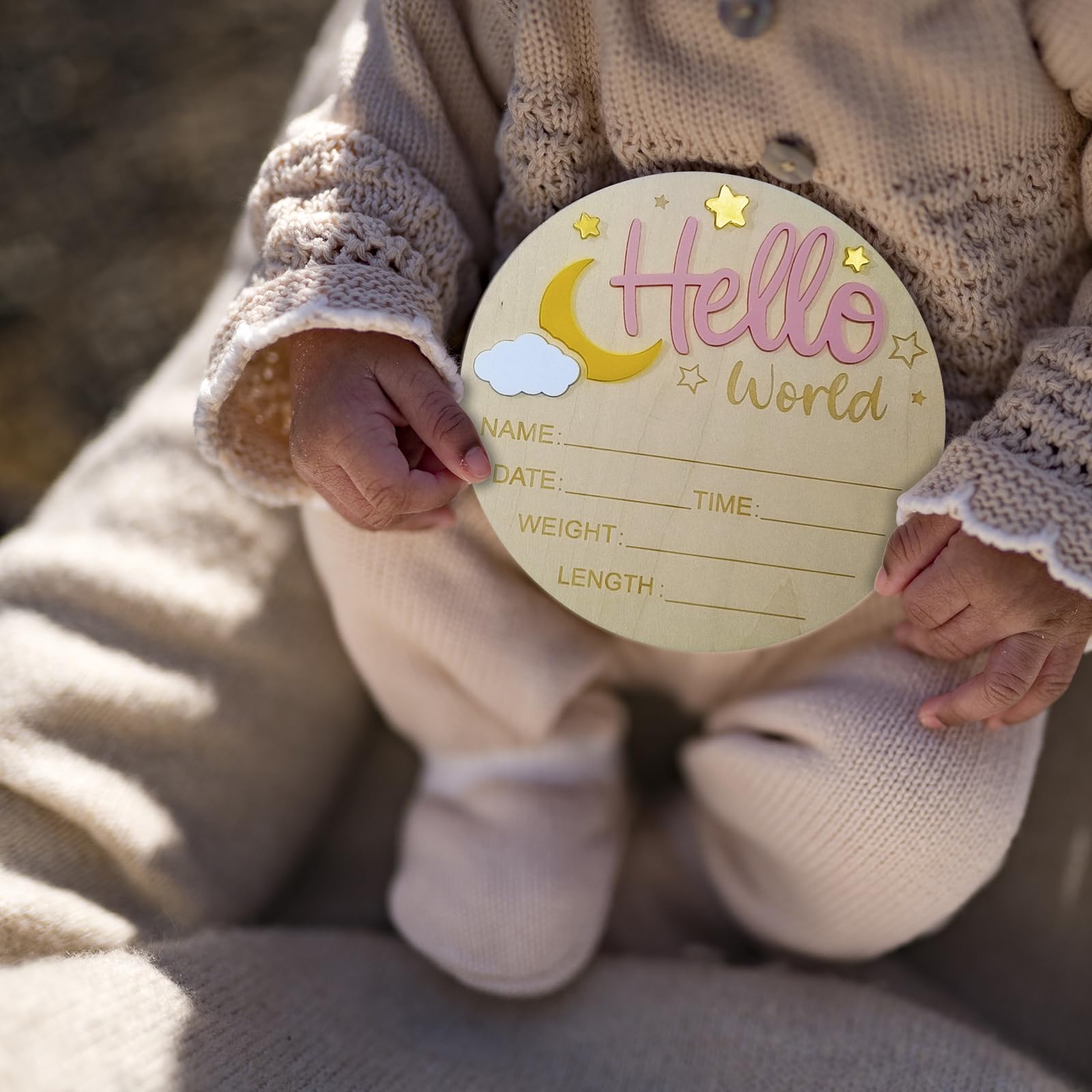BIANSIWU newborn-photos-session-ready sign set
