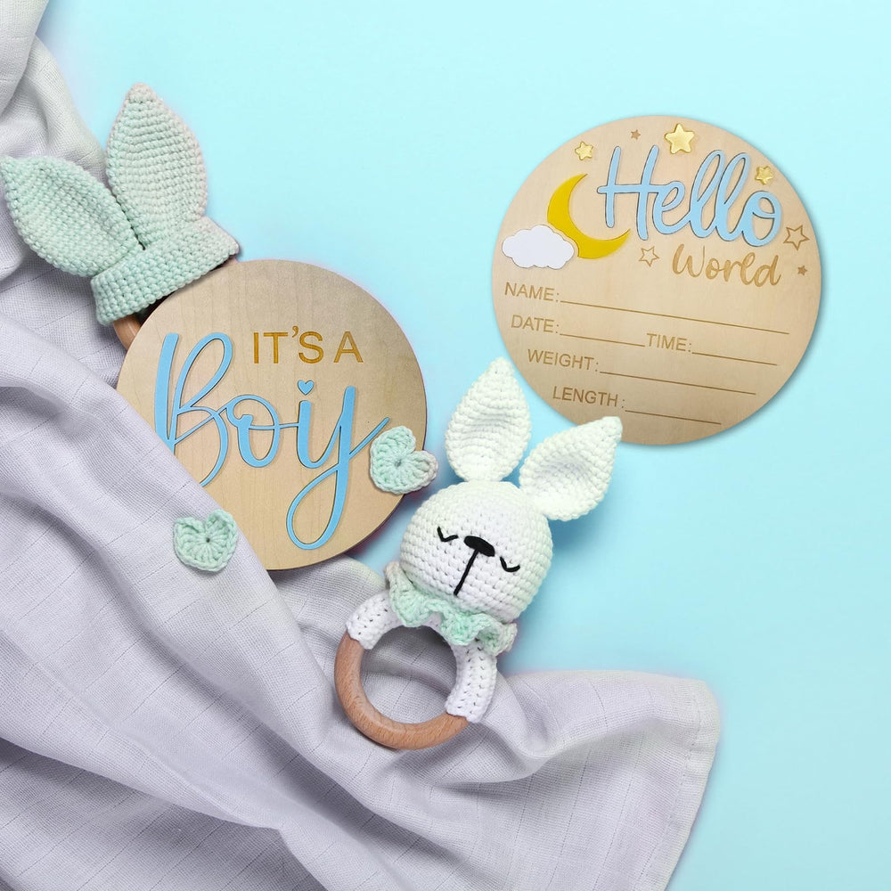 BIANSIWU newborn photo setup shows the complete kit.