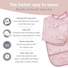 Bibado adjustable neck poppers illustrate secure, comfortable fit during feeding