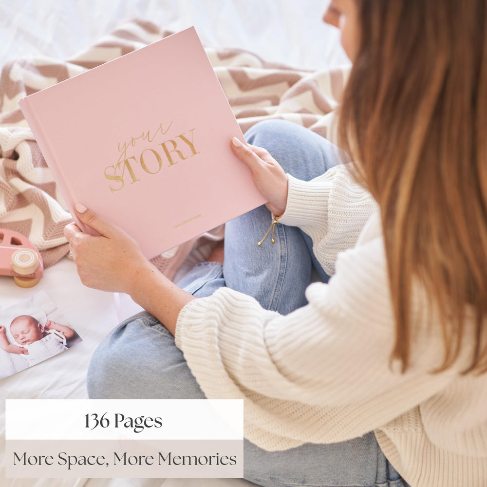 Bibi & Beau memory book family tree page preserves relatives and family history.