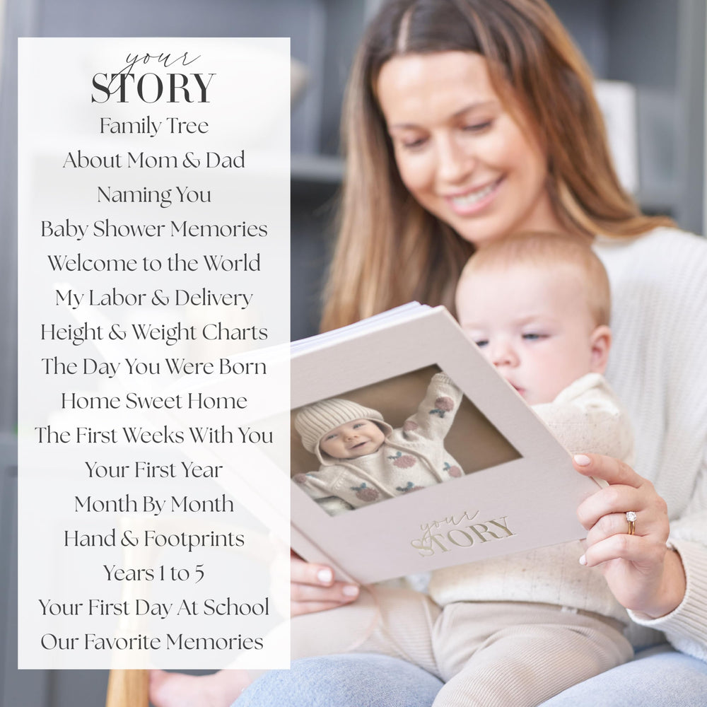 Bibi & Beau milestones spread preserves first-year memories for easy reminiscing