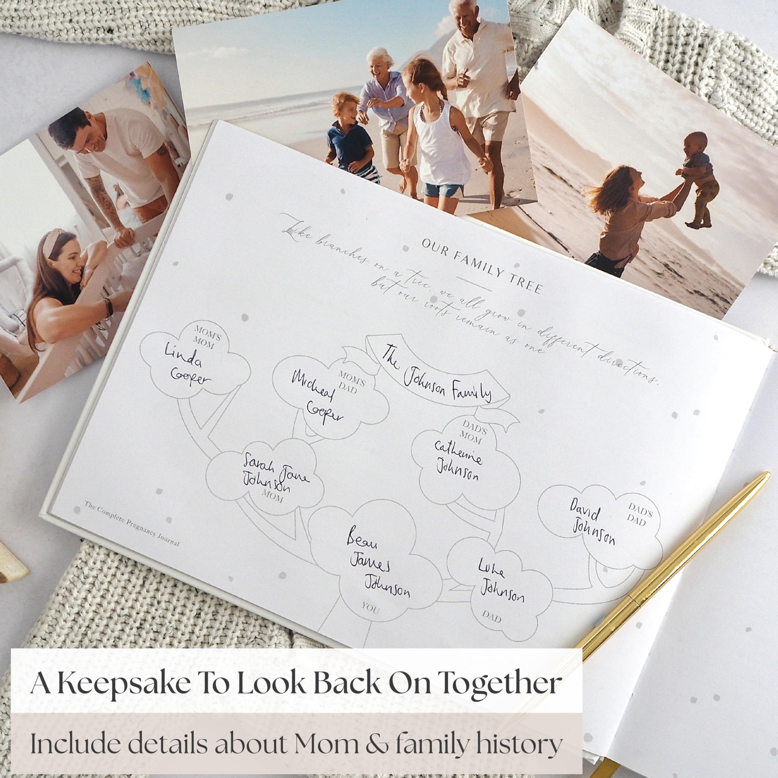 Bibi & Beau letters to baby page creates heartfelt messages for memory