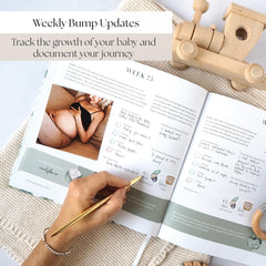Bibi & Beau Watercolour birth plan, helps you outline preferences with calm clarity.